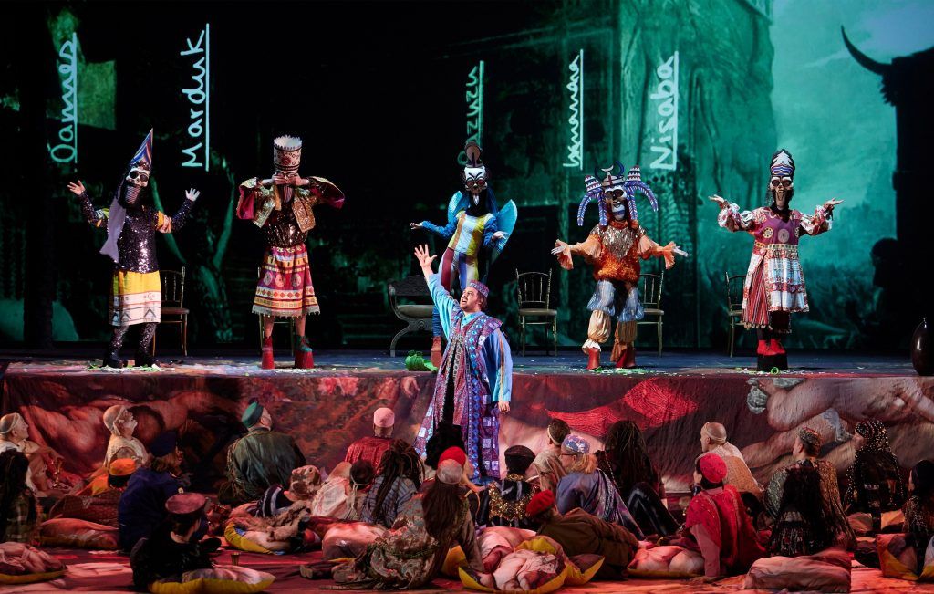 Händels Oratorium "Belshazzar" als Gesamtkunstwerk