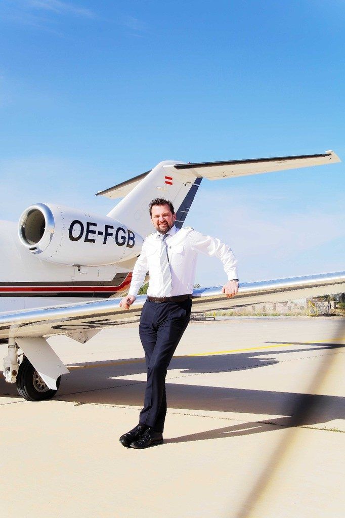 Der Pilot der High Society