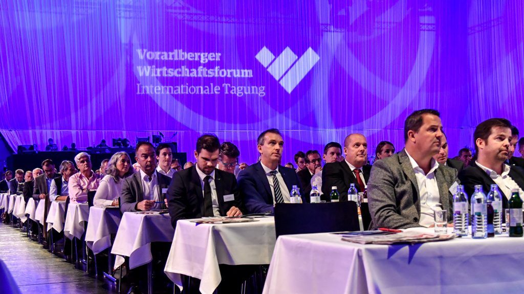 Auftakt zum 36. Vorarlberger Wirtschaftsforum in Bregenz