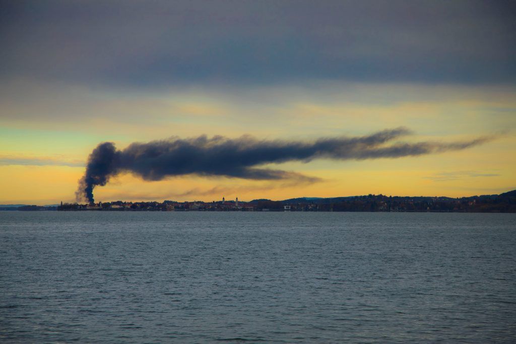 Großbrand am Bodensee