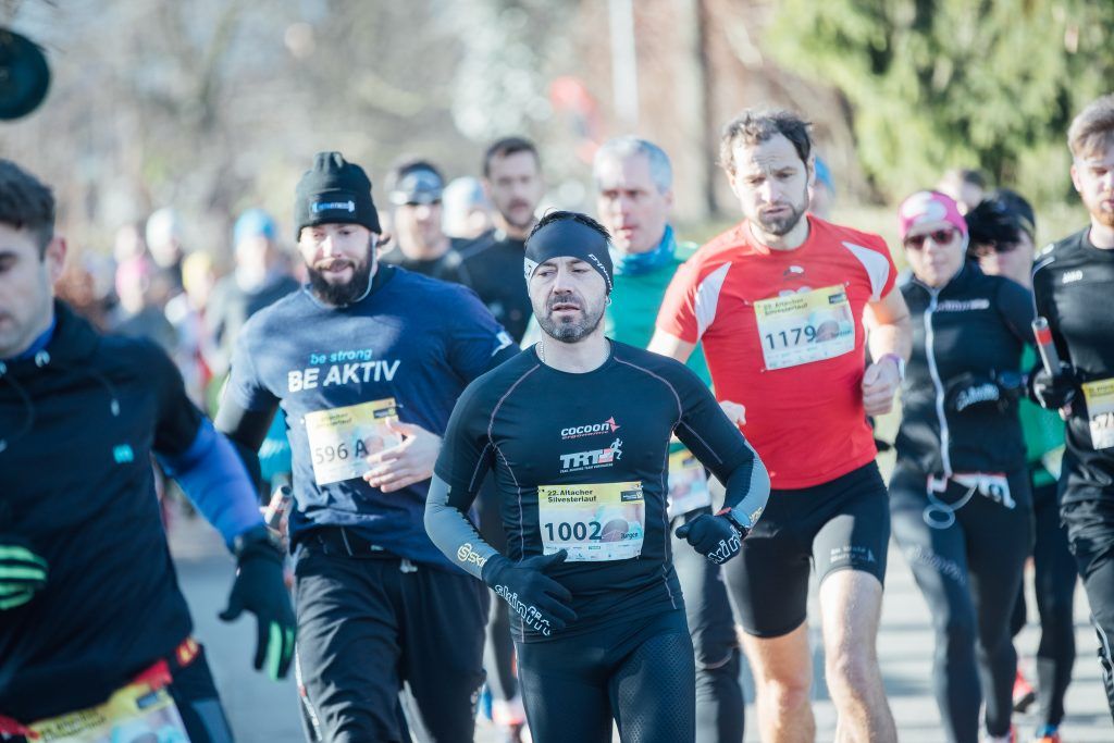 So viele Starter wie noch nie beim Silvesterlauf