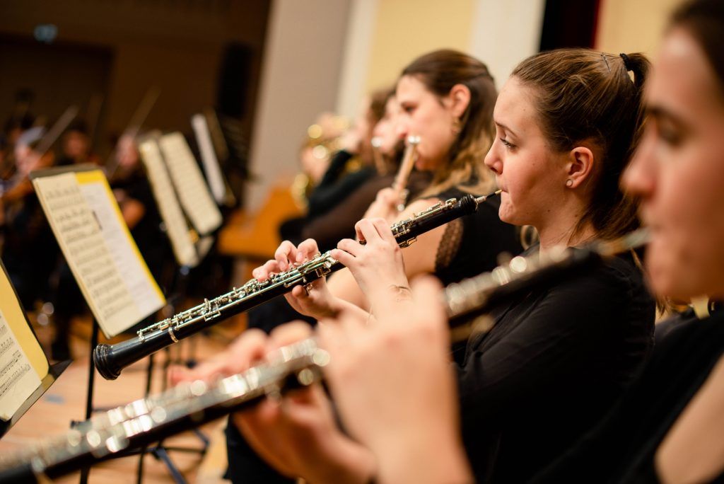 Konzert mit Pauken, Trommeln und Gongs
