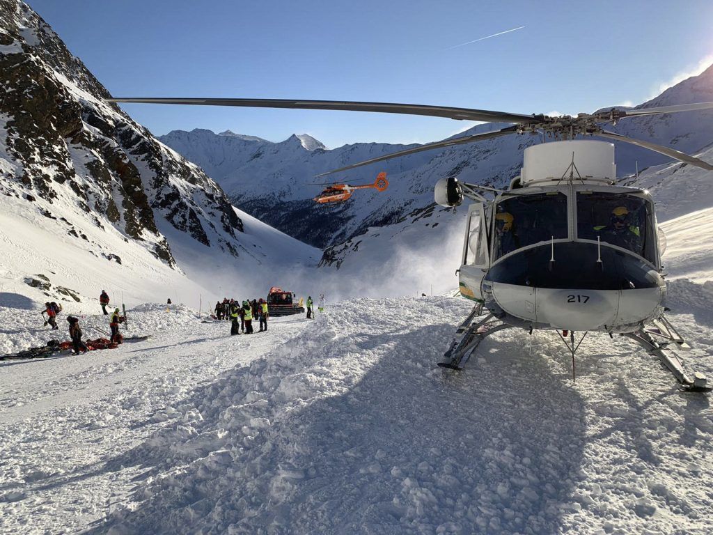 Drei Todesopfer bei Lawinenabgang in Südtirol