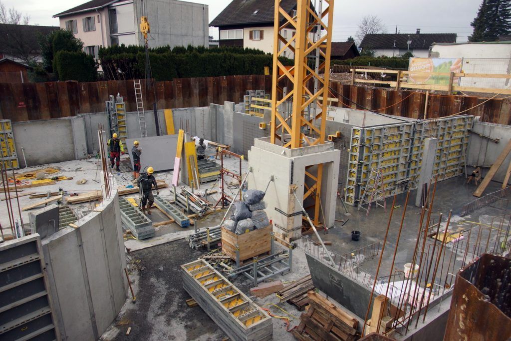 Solides Fundament für den Bau