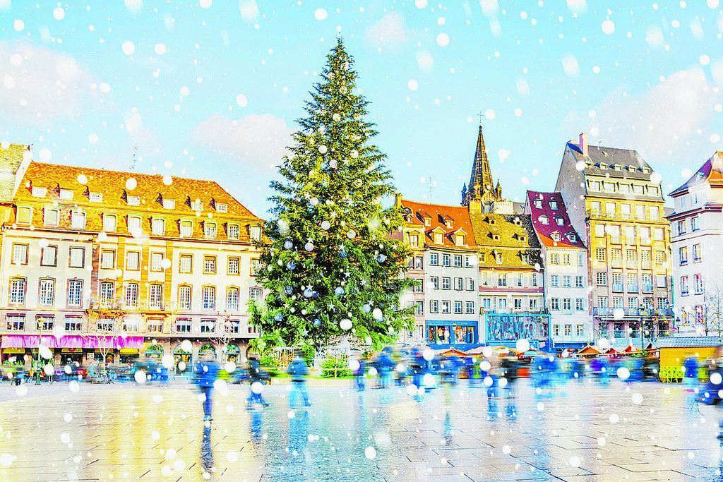 Straßburger Weihnachtsbaum