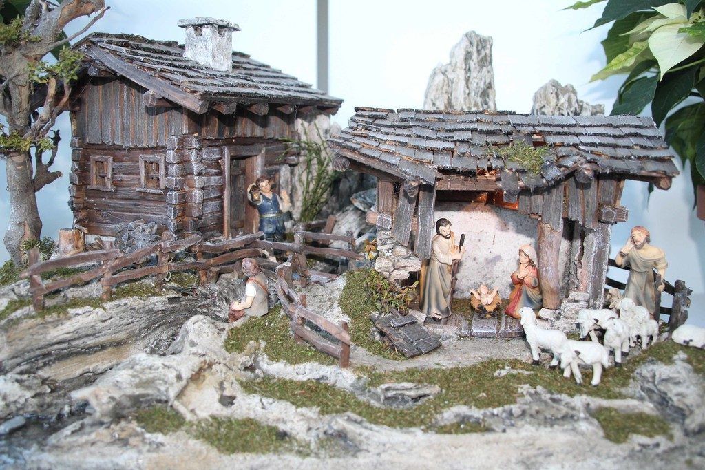Kunstvolle Krippenbauten