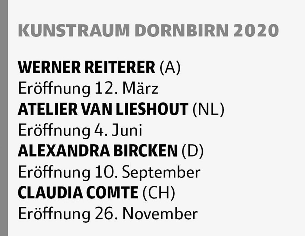 Kunstraum Dornbirn: Das Großkalibrige bleibt anziehend