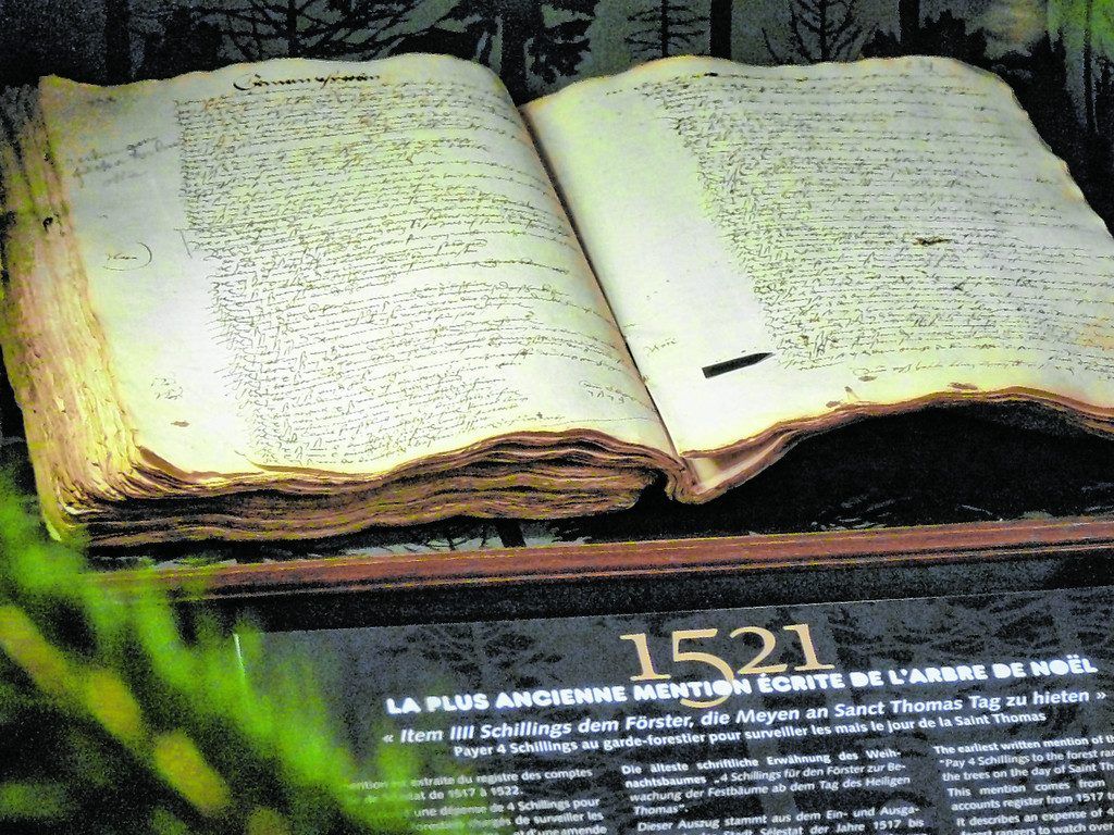 Schriftstück aus dem Jahr 1521