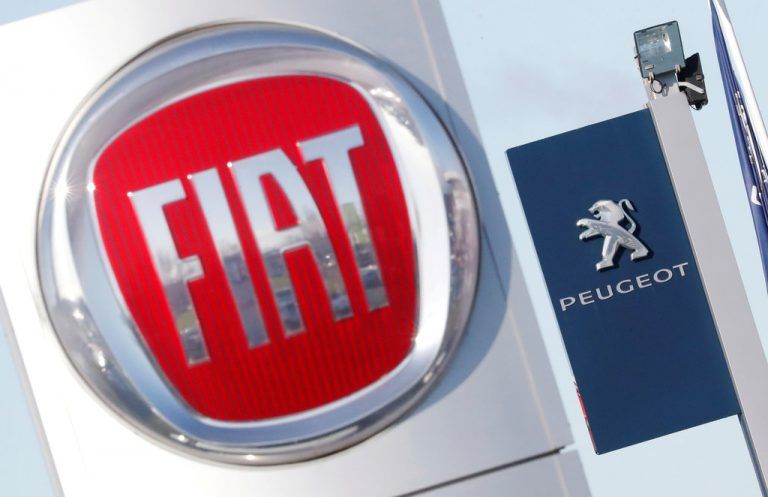 Peugeot und Fiat sind zwei der Marken (weitere: Peugeot, DS, Citroën, Alfa Romeo, Chrysler, Dodge, Jeep, Lancia und Maserati) unter gemeinsamem Dach. Reuters