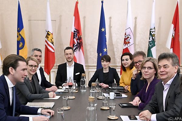 ÖVP und Grüne einigen sich auf gemeinsames Programm