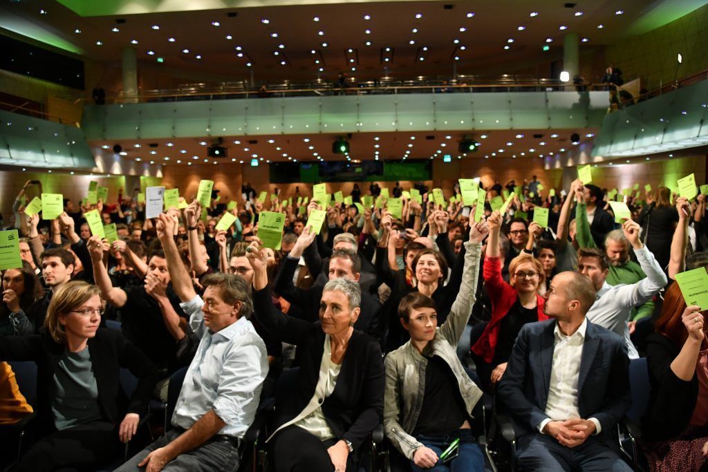 Grüne zu 93,18 Prozent für Koalition mit der ÖVP
