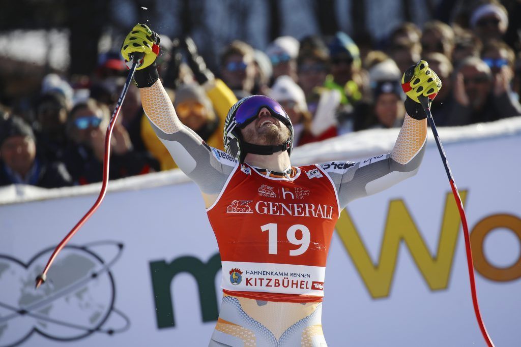 Jansrud gewann vor Mayer und Kilde Super-G in Kitzbühel