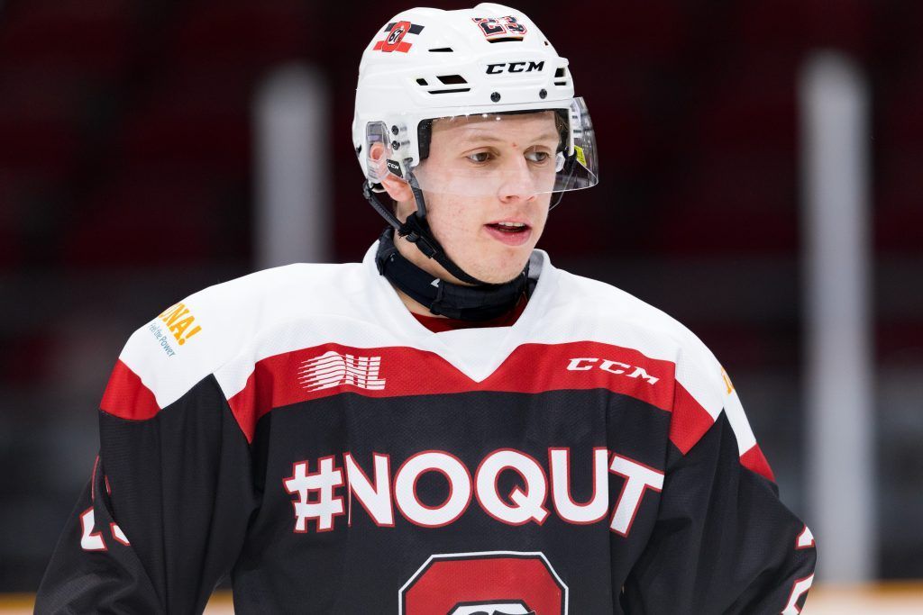 Eishockey: Marco Rossi stürmt fürs Team rot