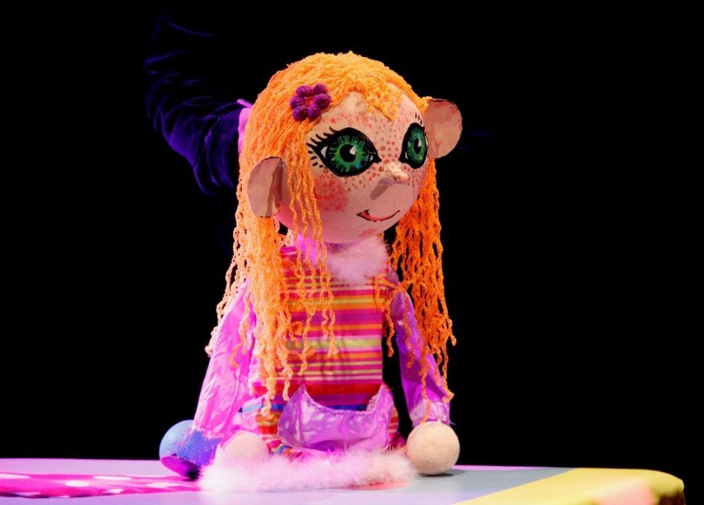 Puppentheaterparty mit allem, was dazugehört