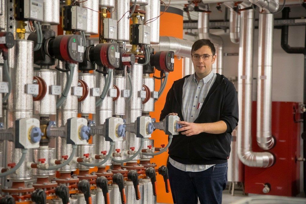 Ein Krankenhaus auf umweltbewusst getrimmt