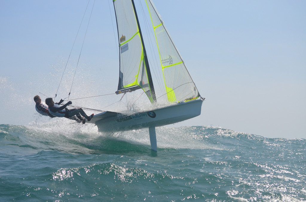 Auf der perfekten Welle den fünf Ringen entgegen