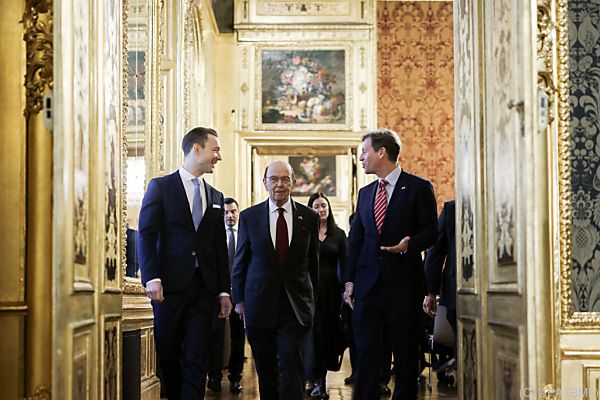 US-Handelsminister traf am Dienstag drei Minister in Wien