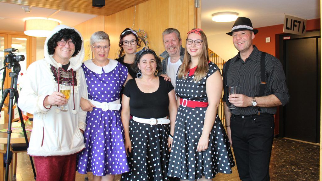 Riesenstimmung bei der Faschingsfeier in Frastanz