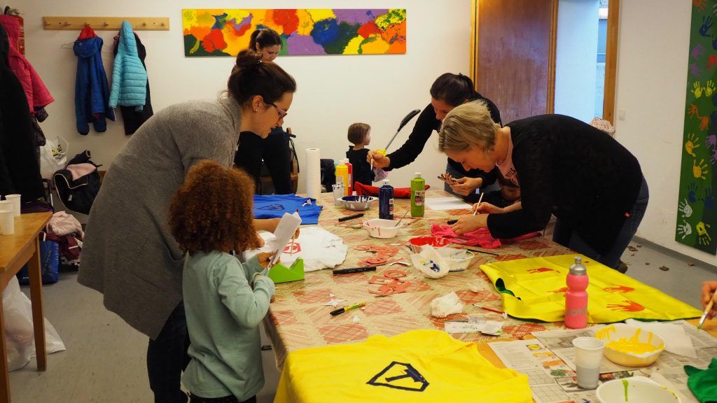 Viele kleine Superhelden in Viktorsberg