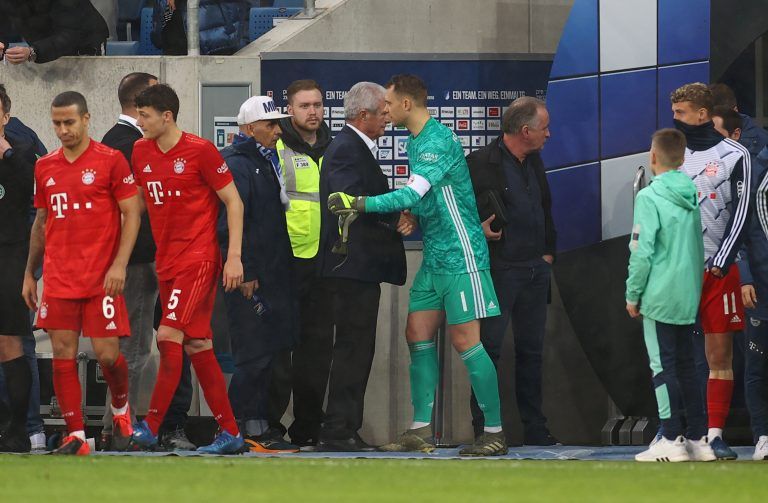 Bayern-München-Goalie Manuel Neuer entschuldigte sich persönlich bei Dietmar Hopp. <span class="copyright">REUTERS</span>