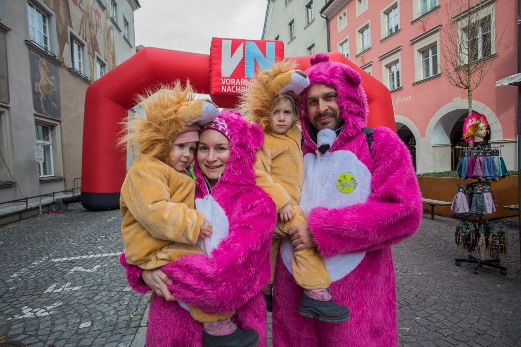 "Spälta Spälta Hoch" in Feldkirch