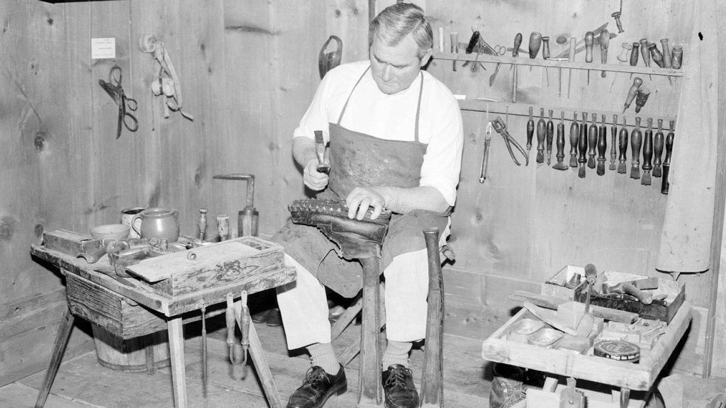 Ein fast ausgestorbenes Handwerk