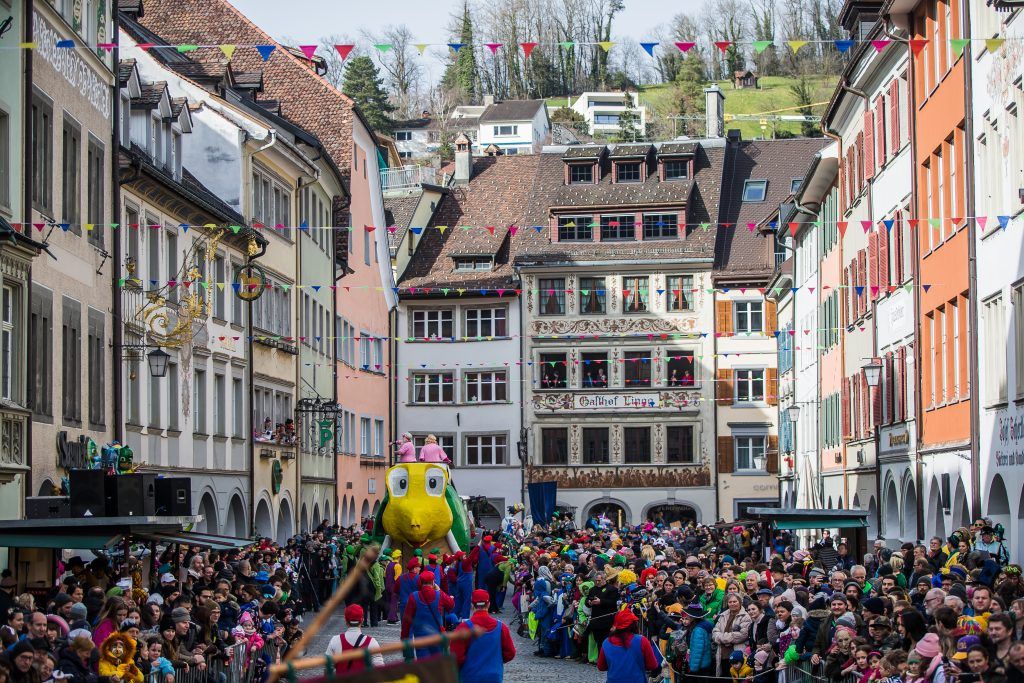 Große Faschingsumzüge  von Lochau bis Feldkirch