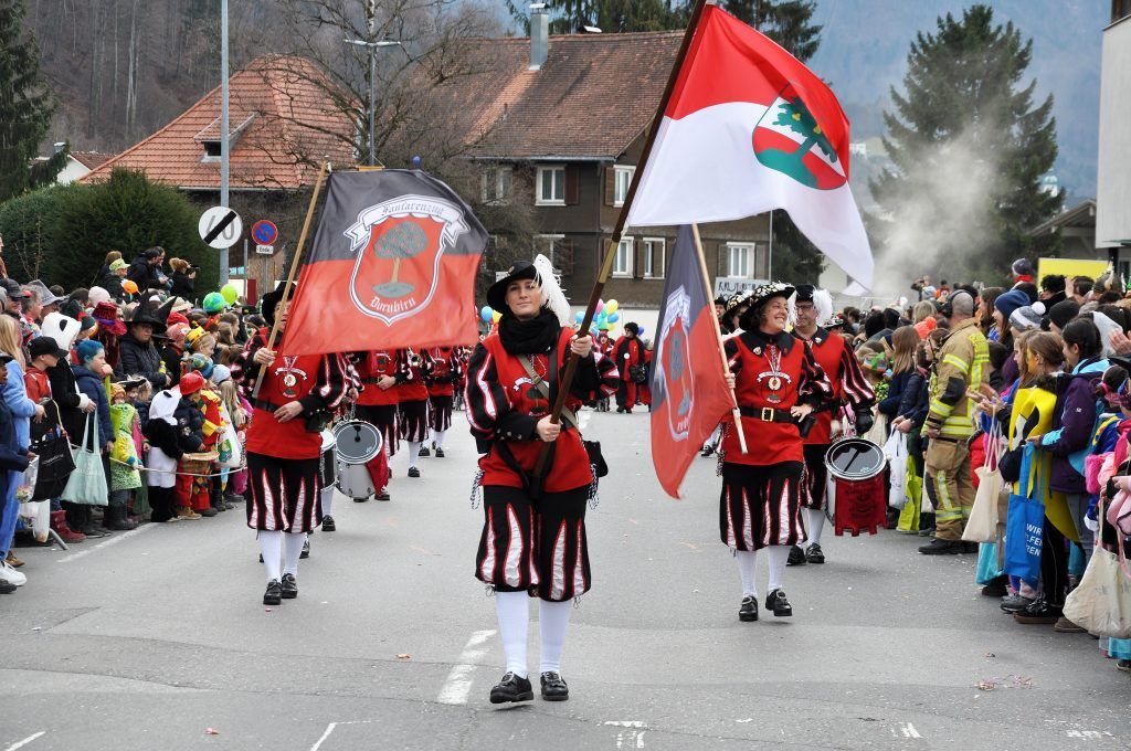 Bunter Faschingshöhepunkt in Dornbirn-Haselstauden