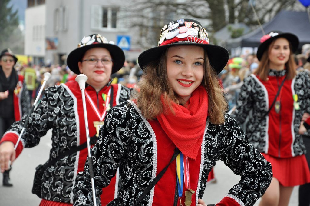 Bunter Faschingshöhepunkt in Dornbirn-Haselstauden
