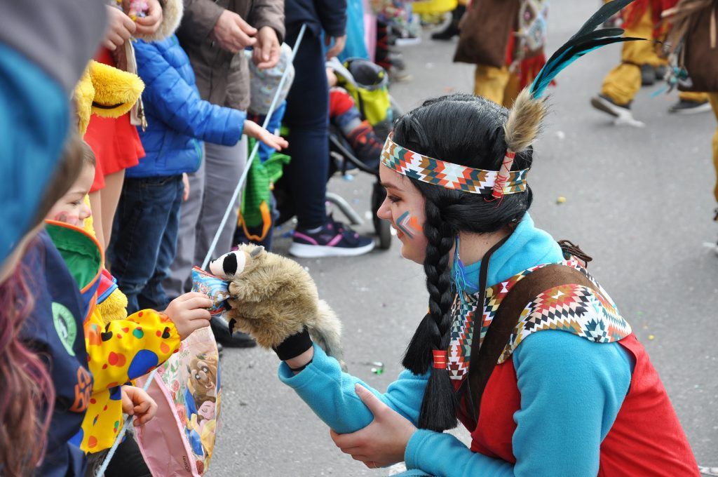 Bunter Faschingshöhepunkt in Dornbirn-Haselstauden
