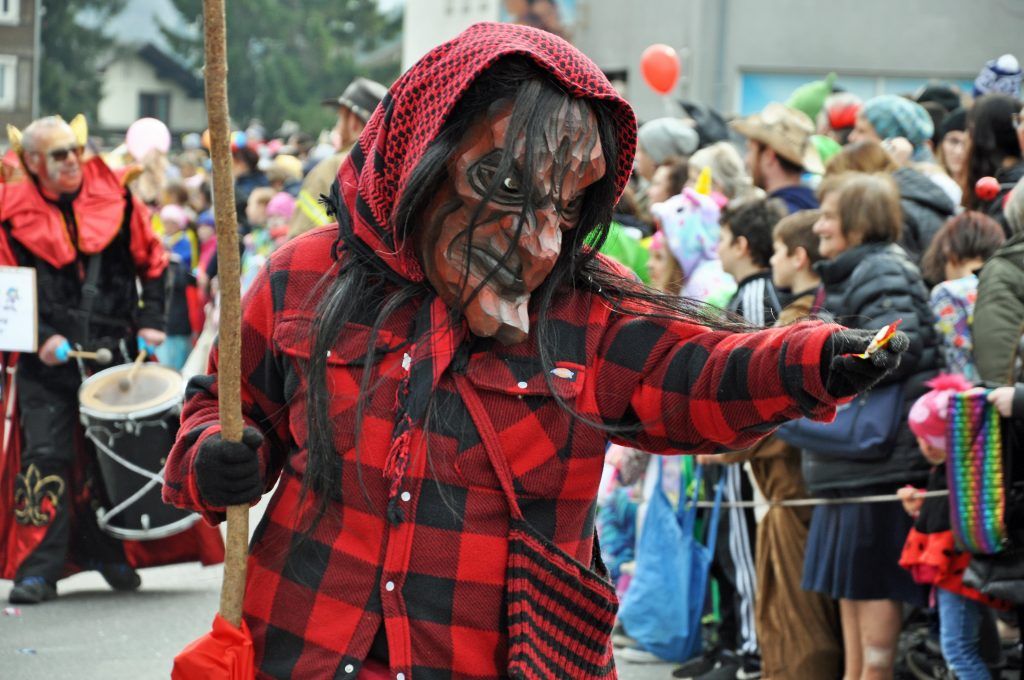 Bunter Faschingshöhepunkt in Dornbirn-Haselstauden