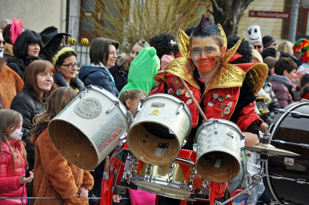 Bunter Faschingshöhepunkt in Dornbirn-Haselstauden