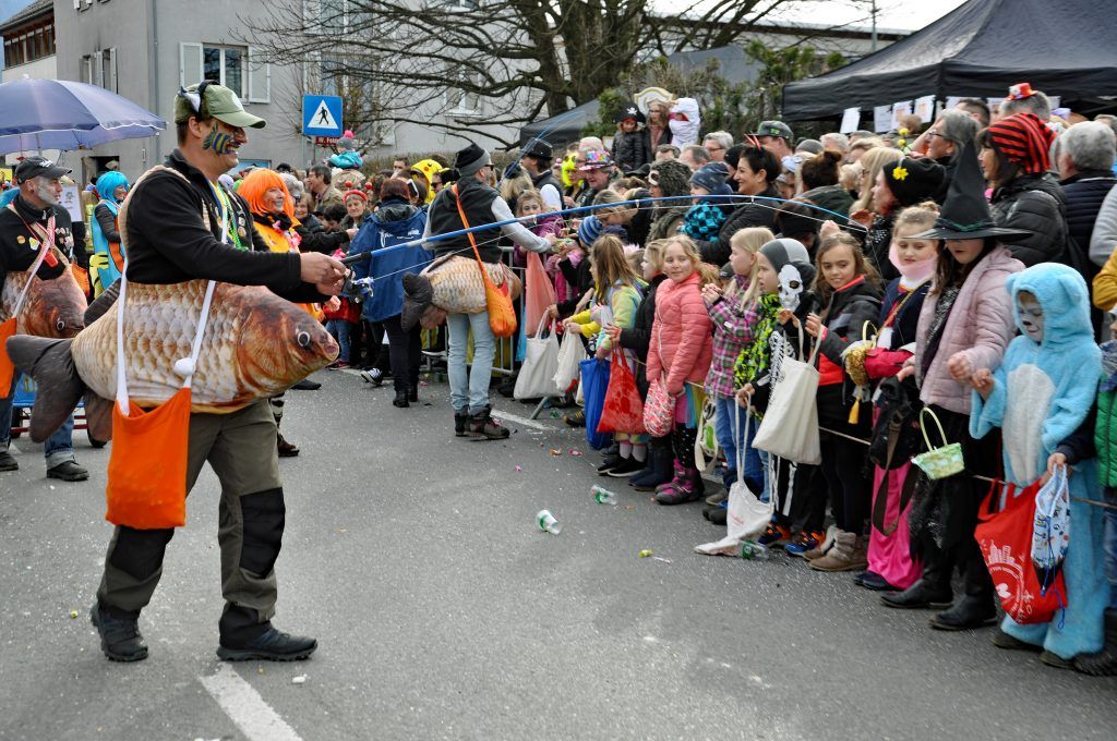 Bunter Faschingshöhepunkt in Dornbirn-Haselstauden