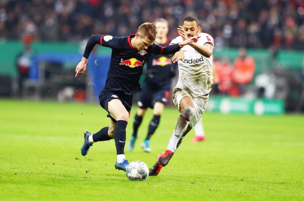 Adi Hütter mit Frankfurt im deutschen Pokalviertelfinale