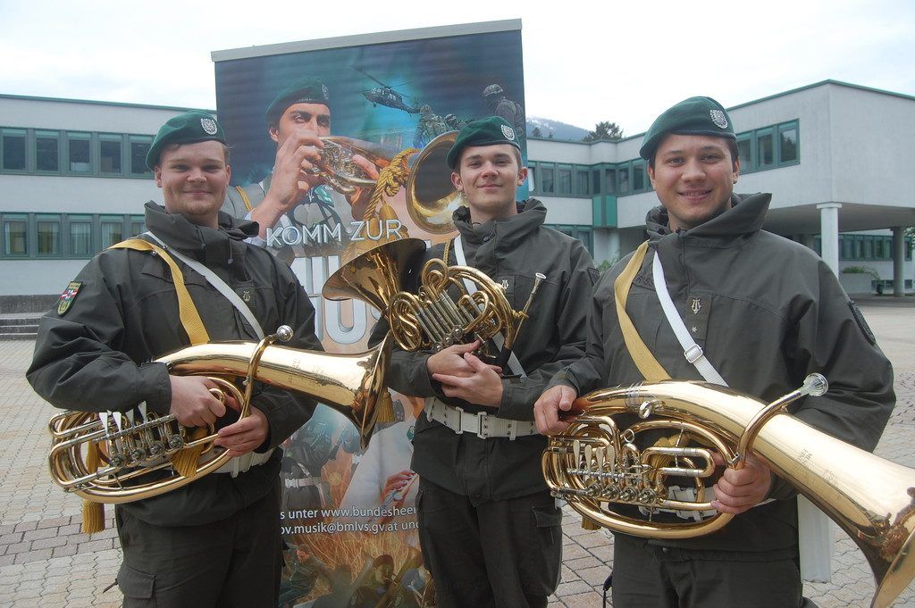 Konzert der Militärmusik  im Wolfurter Cubus