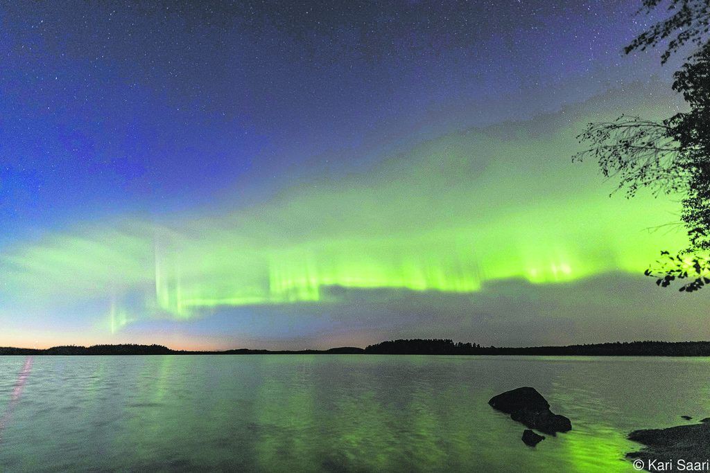 Finnen entdeckten dünenartige Form von Polarlichtern