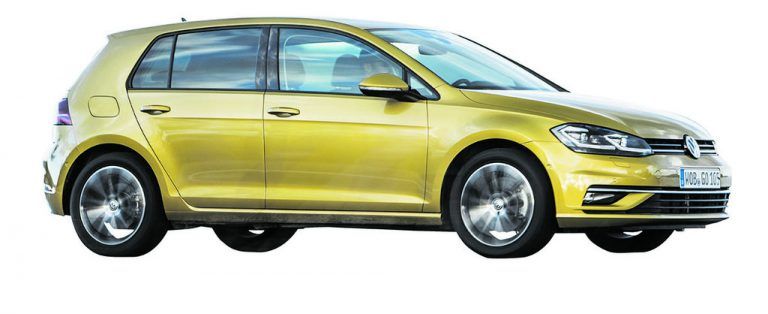 VW Golf fällt leicht zurück