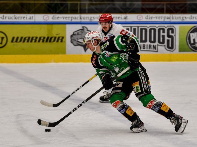 Kai Fässler eröffnete mit seinem Treffer zum 1:0 den Torreigen beim 5:1-Sieg bei den Steel Wings Linz. <span class="copyright">LERCH</span>