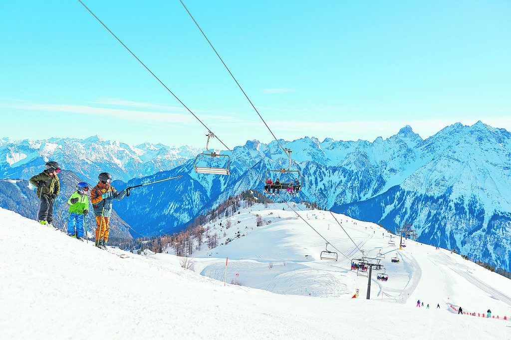 Musikalisches Skifahren im Brandnertal