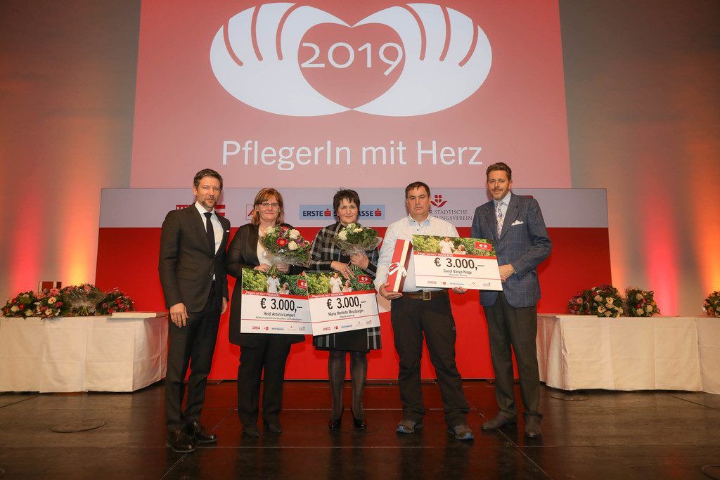 Pflege vor den Vorhang