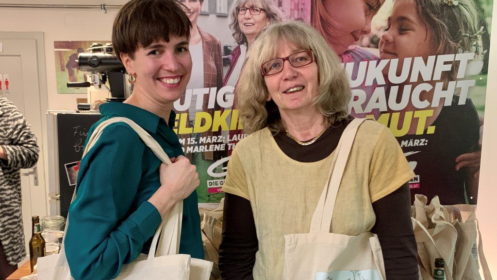 Feldkirchs Grüne starten mit Feier in Wahlkampf