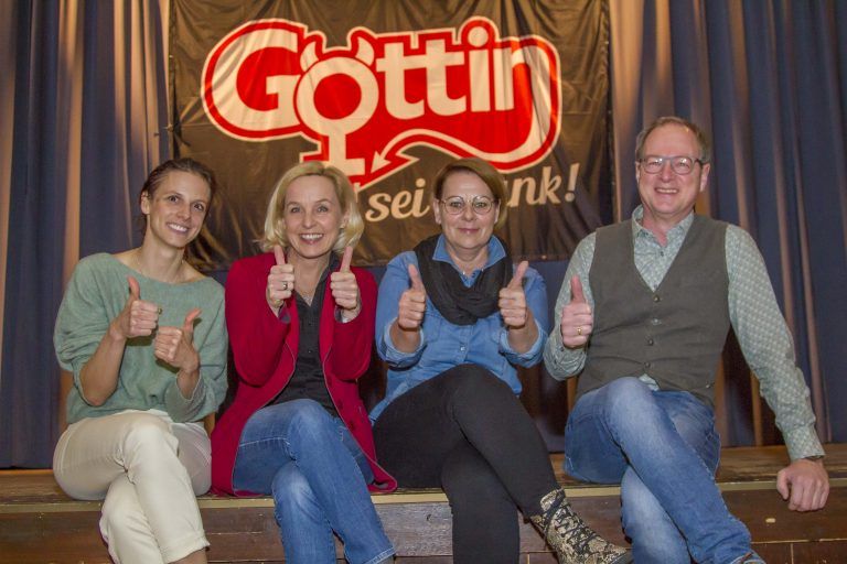 Anna Neuschmid, Heike Montiperle, Bernadette Gasser, Manfred Kräutler.
