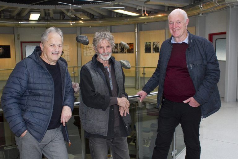 Alois Galehr, Hannes Ludescher und Hermann Präg präsentierten im Landesfunkhaus in Dornbirn ihre Werke. Franc (4)