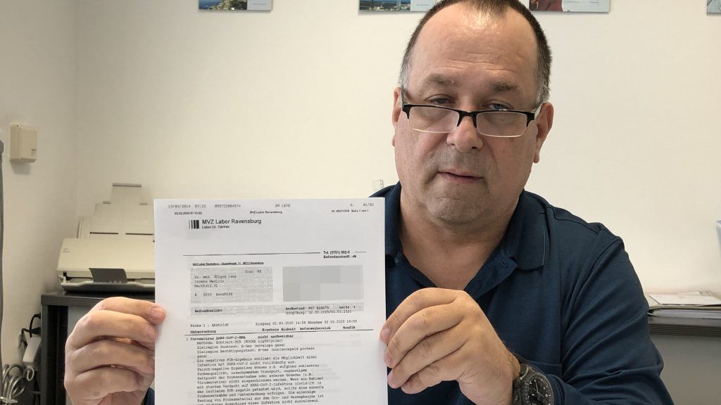 Werner Leitold pfiff auf das Coronavirus