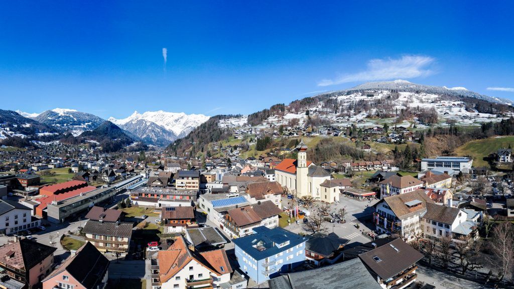 Surreale Situation auch im Montafon