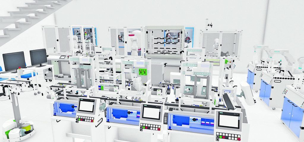 Digitale Lernfabrik entsteht