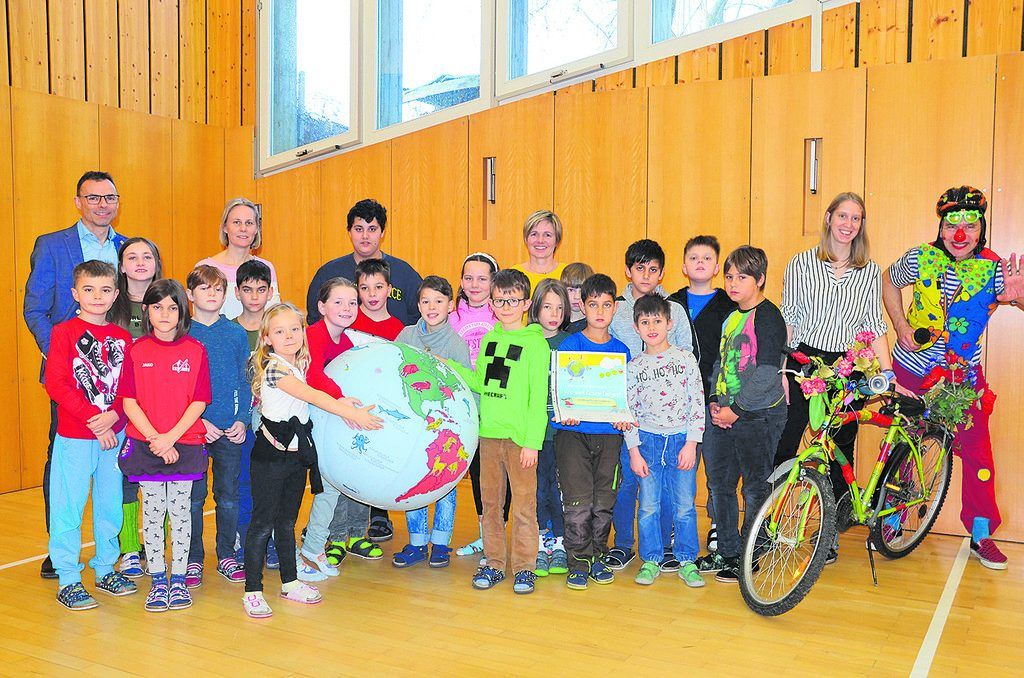 Volksschule Dafins ist Klimameilen-Sieger