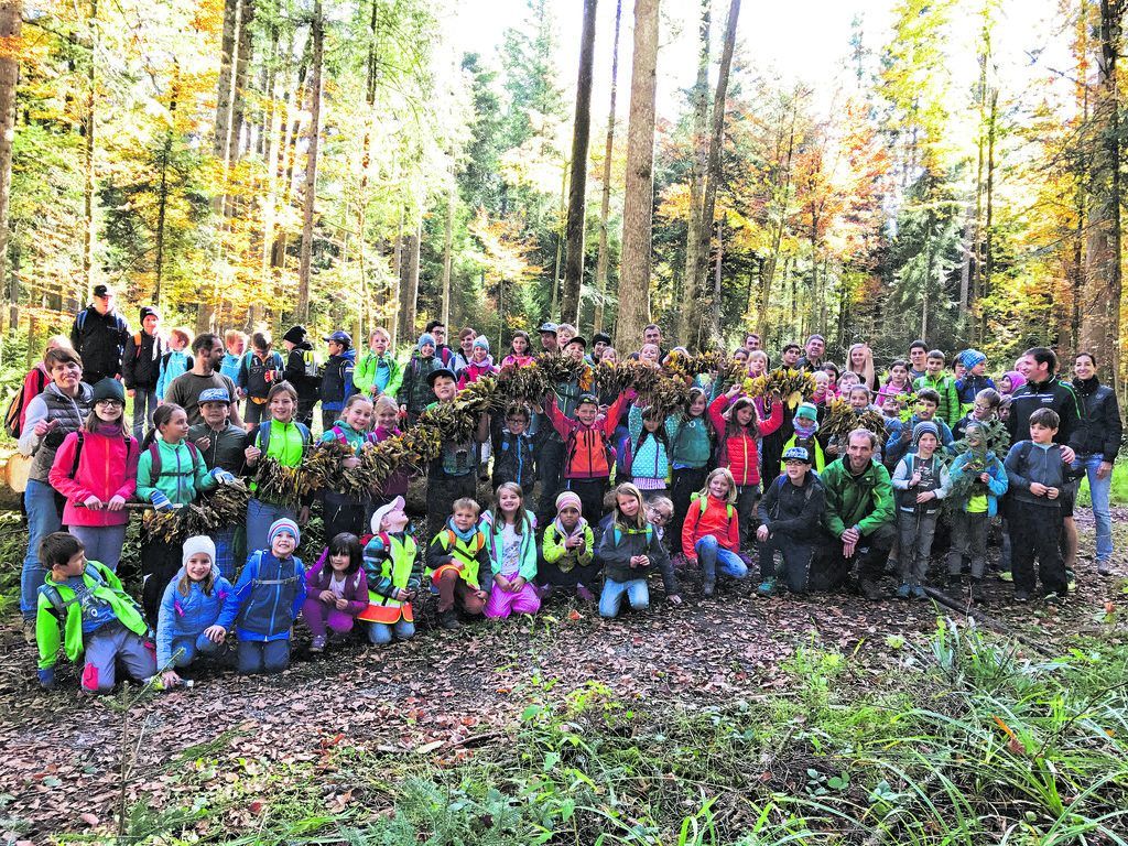 Kinder haben sich Naturschutz einverleibt