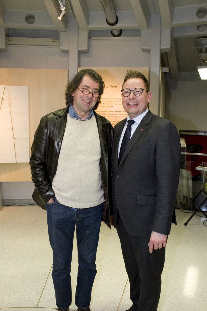 Kurator Harald Gfader und Landesdirektor Markus Klement.