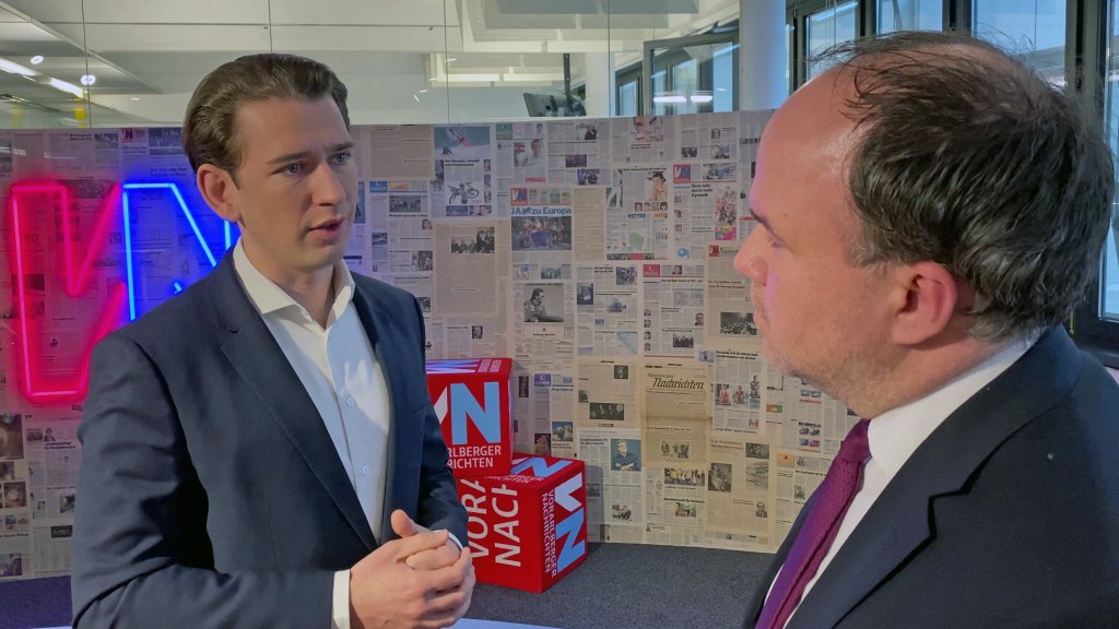 Drei Fragen &#8211; Drei Antworten mit Bundeskanzler Sebastian Kurz